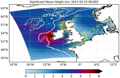 An Application of NEMOVAR for Regional Wave Model Data Assimilation